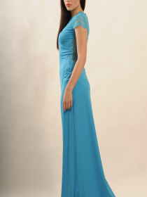 Сукня максі RiMari модель 22-1-36-14-blakitnij Фото