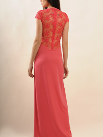 Платье макси RiMari модель 22-1-36-14-koral Фото