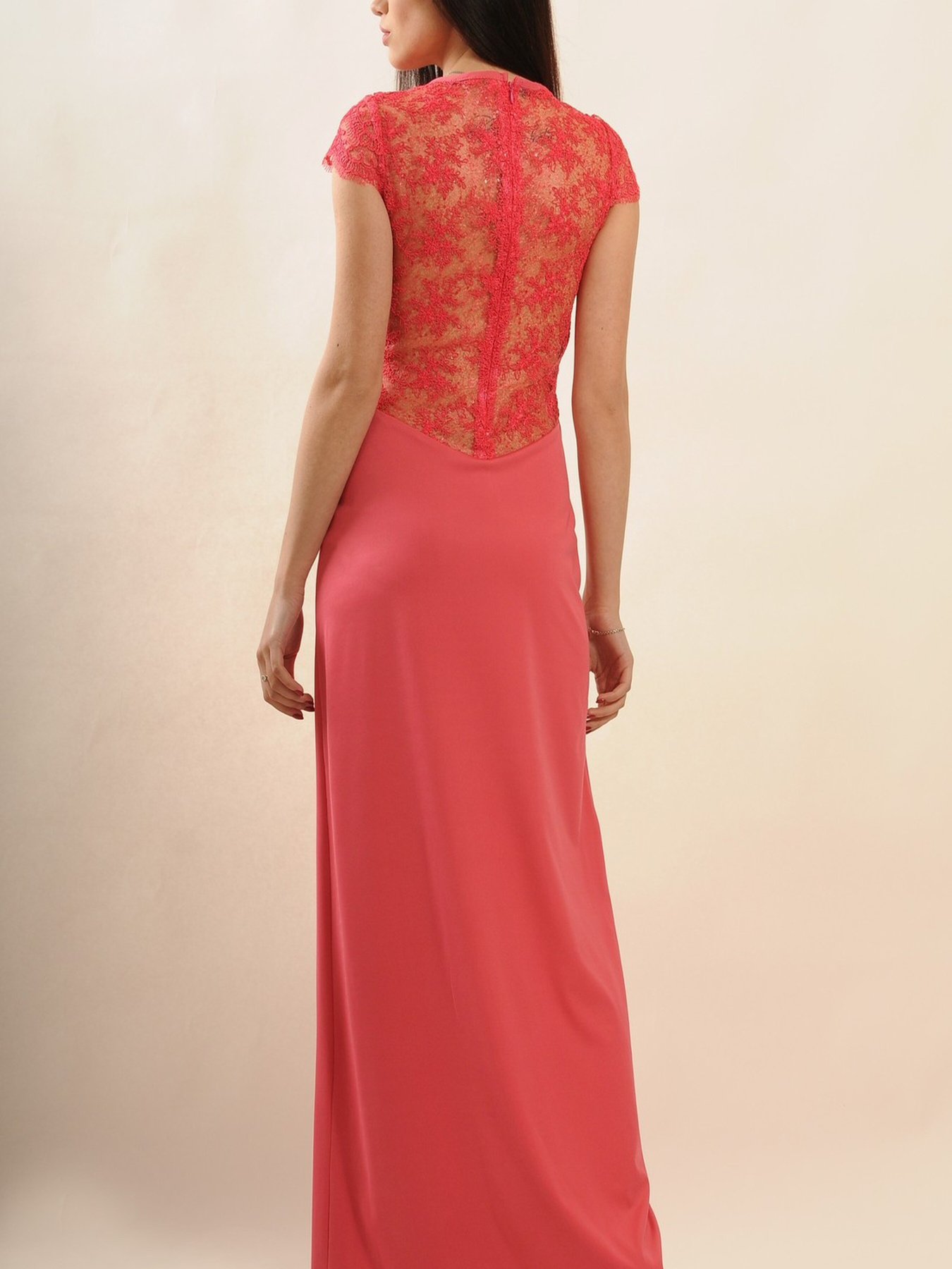 Платье макси RiMari модель 22-1-36-14-koral Фото