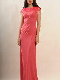 Платье макси RiMari модель 22-1-36-14-koral Фото