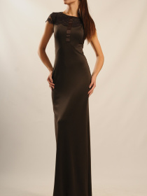 Сукня максі RiMari модель 22-1-36-14-shokolad Фото