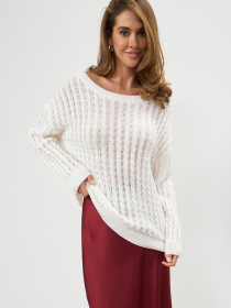 Джемпер TrikoBakh модель 2857-moloko Фото