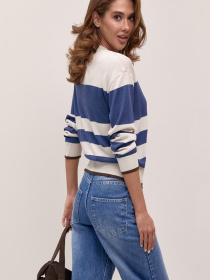 Джемпер TrikoBakh модель 2833-perlamutr-dzhins Фото