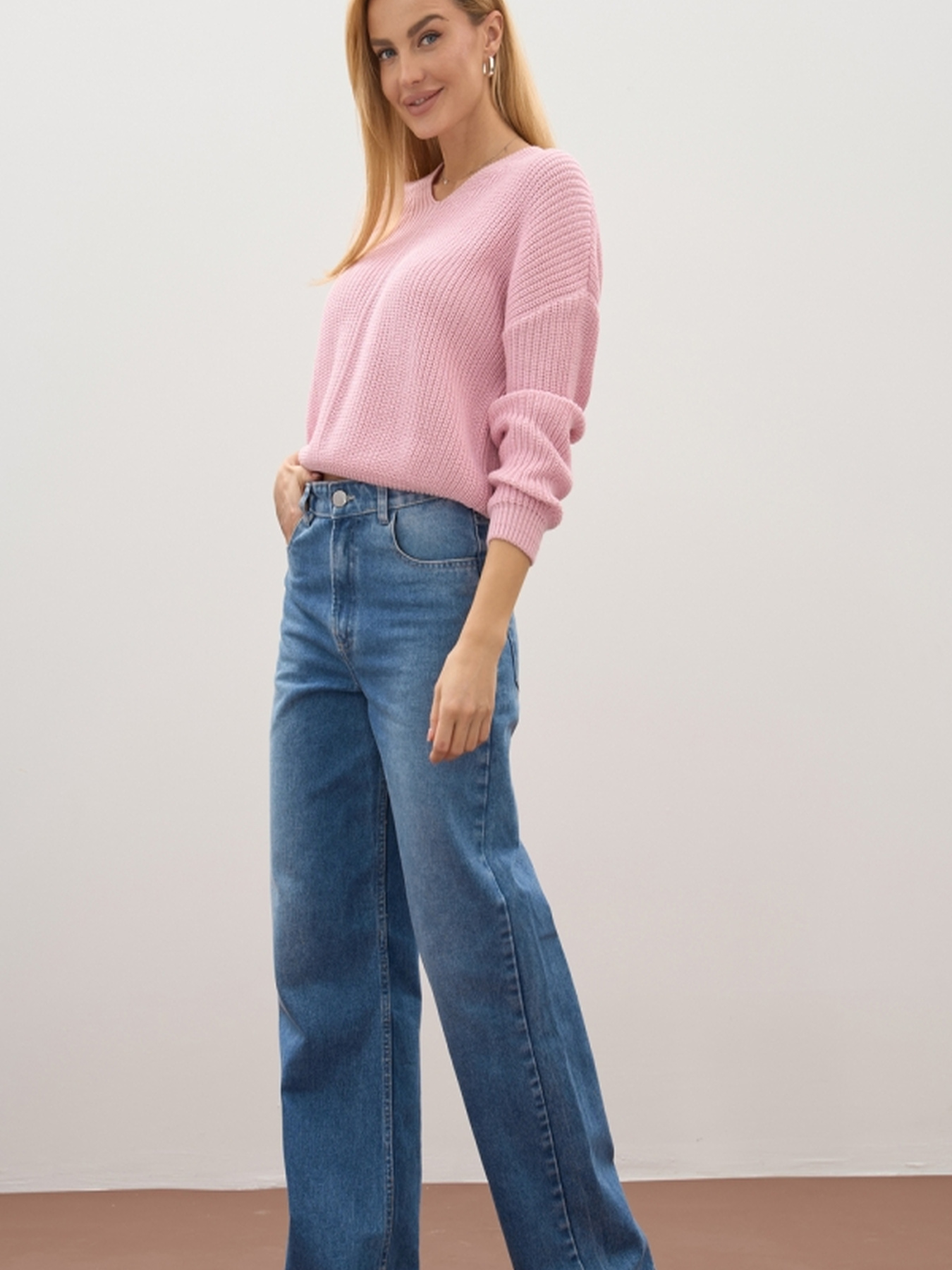 Джемпер TrikoBakh модель 2852-bldo-rozhevij Фото