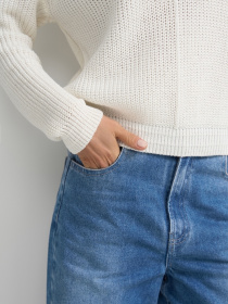 Джемпер TrikoBakh модель 2852-molochnij Фото