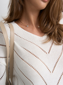 Джемпер TrikoBakh модель 2851-molochnij Фото