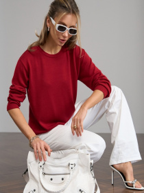 Джемпер TrikoBakh модель 2842-burgund Фото