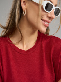 Джемпер TrikoBakh модель 2842-burgund Фото