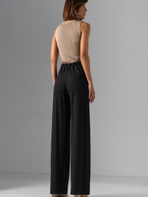 Штани палаццо TrikoBakh модель 3028-chornij Фото