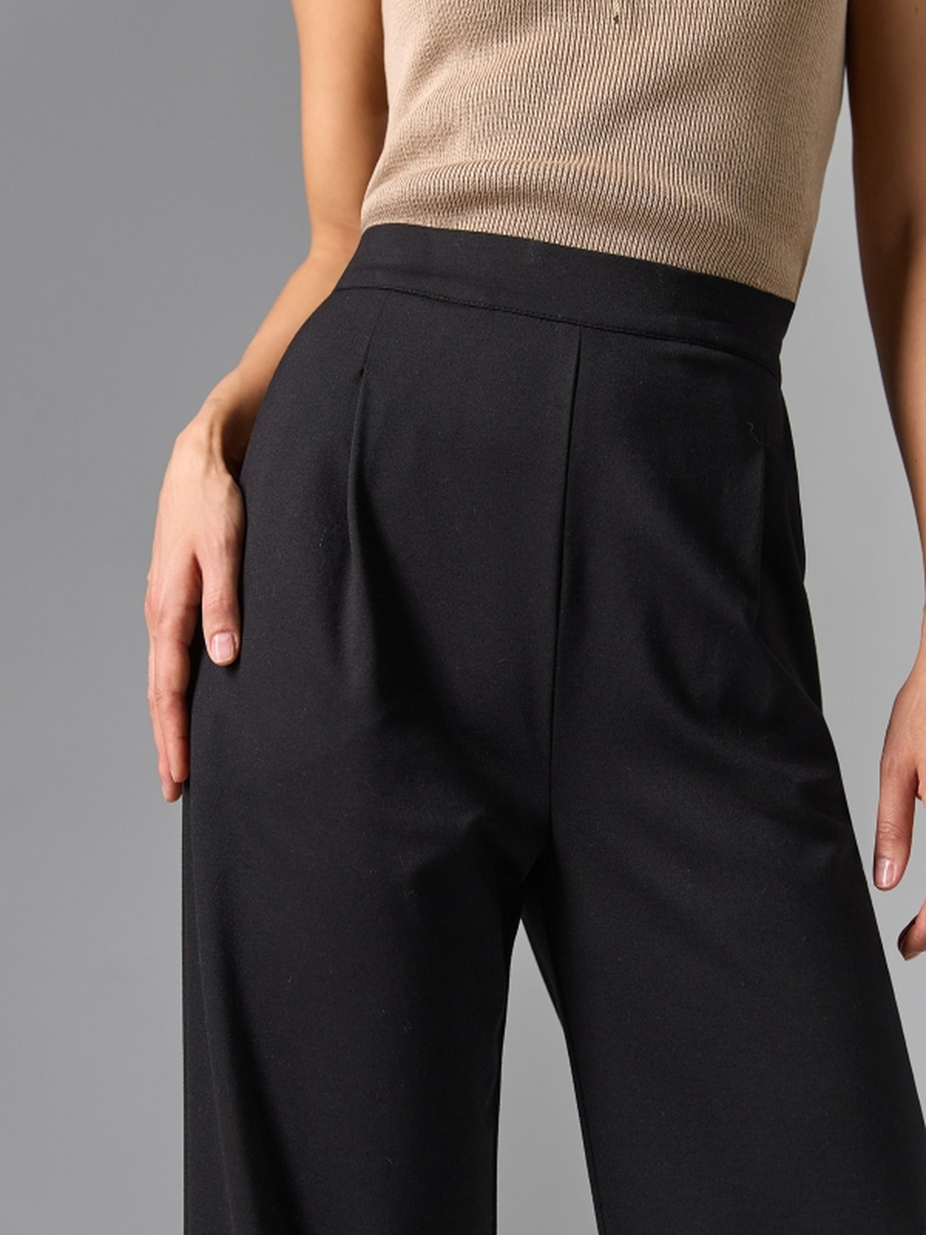 Палаццо TrikoBakh модель 3028-chornij Фото