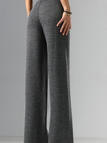 Штани палаццо TrikoBakh модель 2775-temno-srij Фото