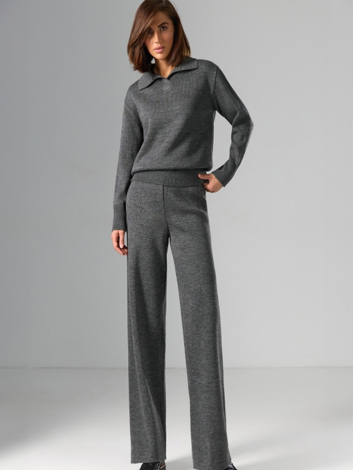 Палаццо TrikoBakh модель 2775-temno-srij Фото