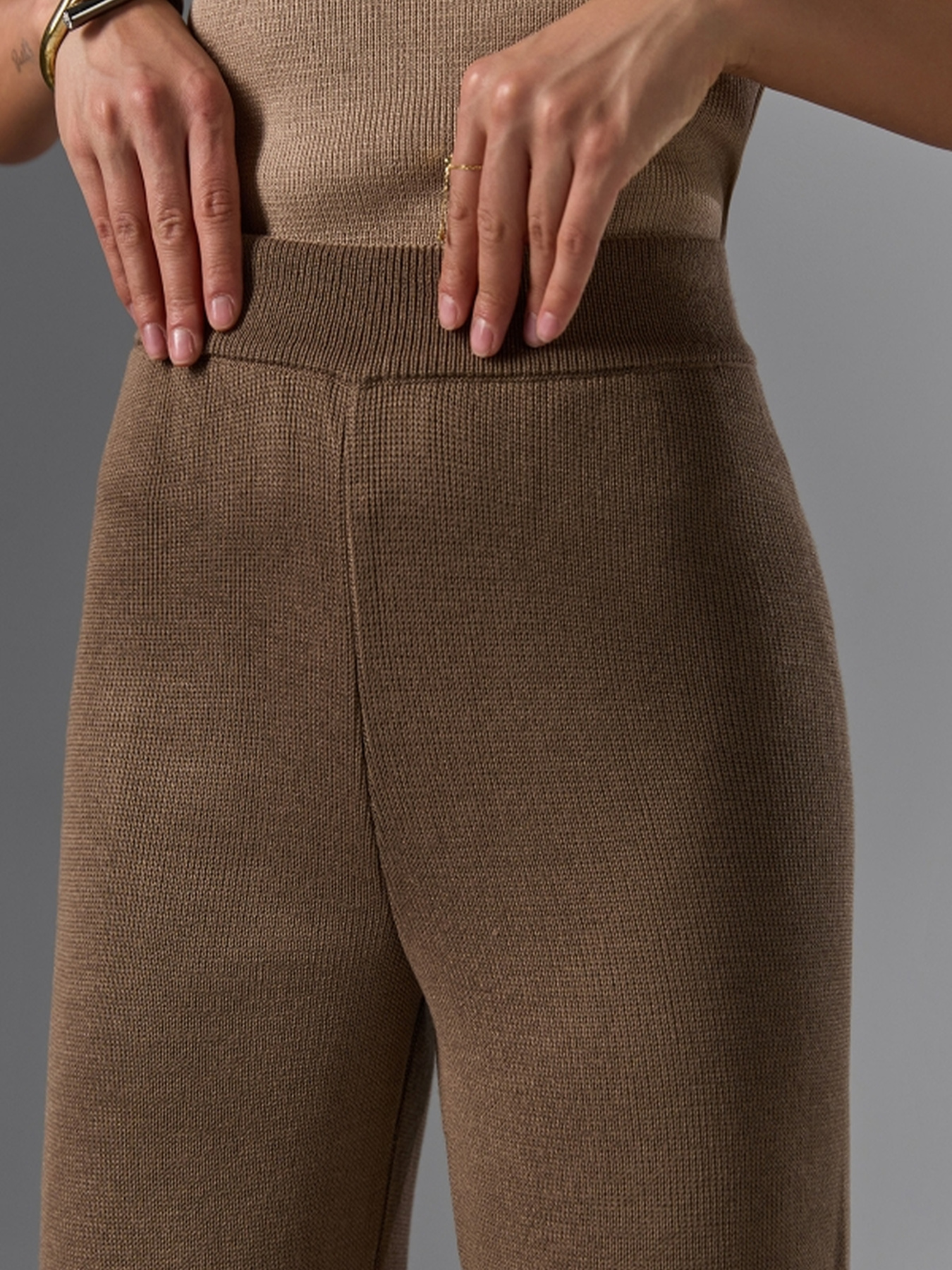 Штани палаццо TrikoBakh модель 2779-kapuchno Фото