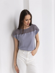 Блуза TrikoBakh модель 3018-srij Фото