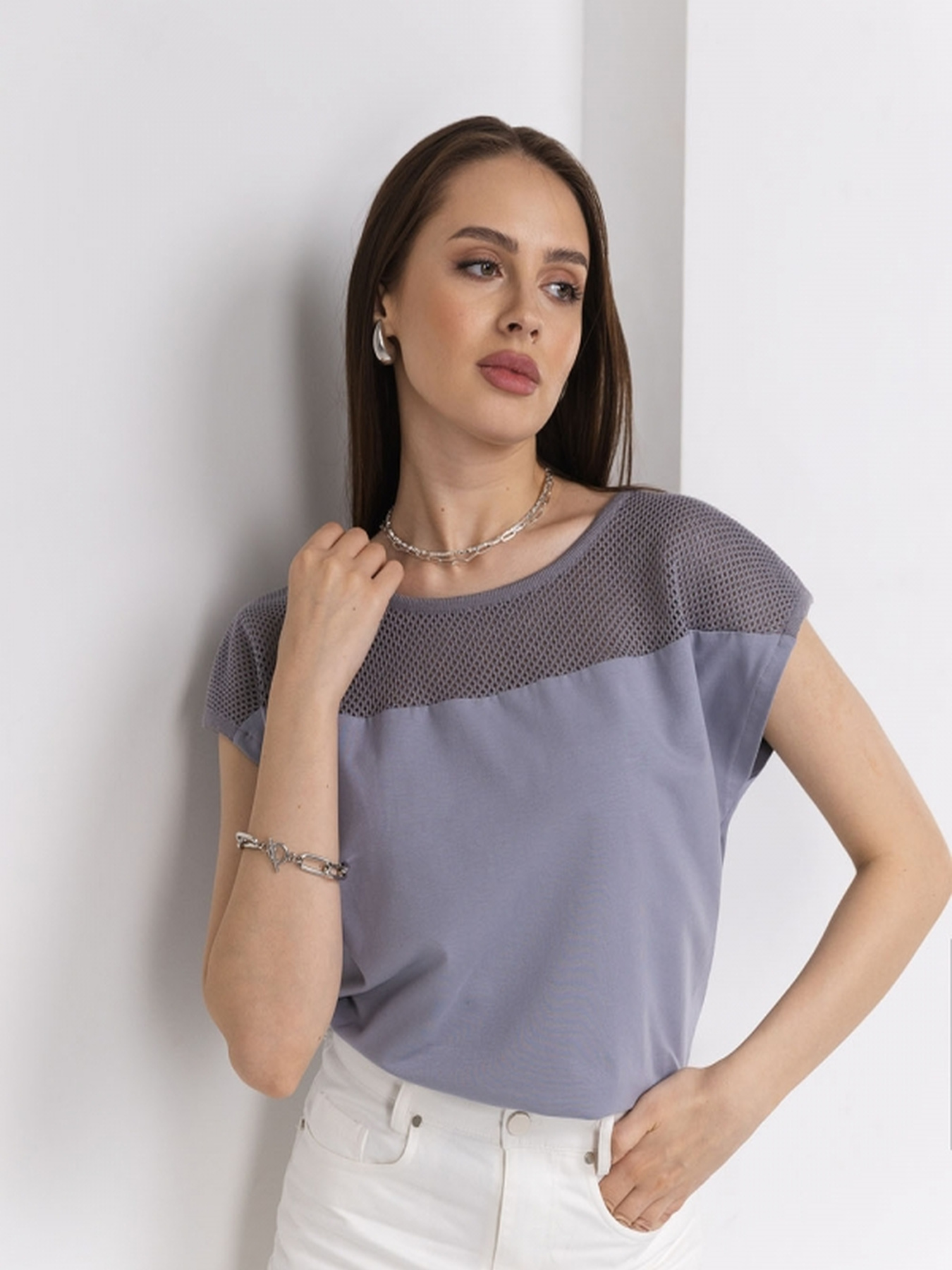 Блуза TrikoBakh модель 3018-srij Фото