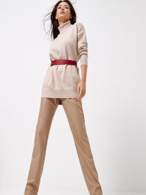 Повседневные штаны TrikoBakh модель 1777-bezhevij Повседневные штаны TrikoBakh модель 1777-bezhevij Фото