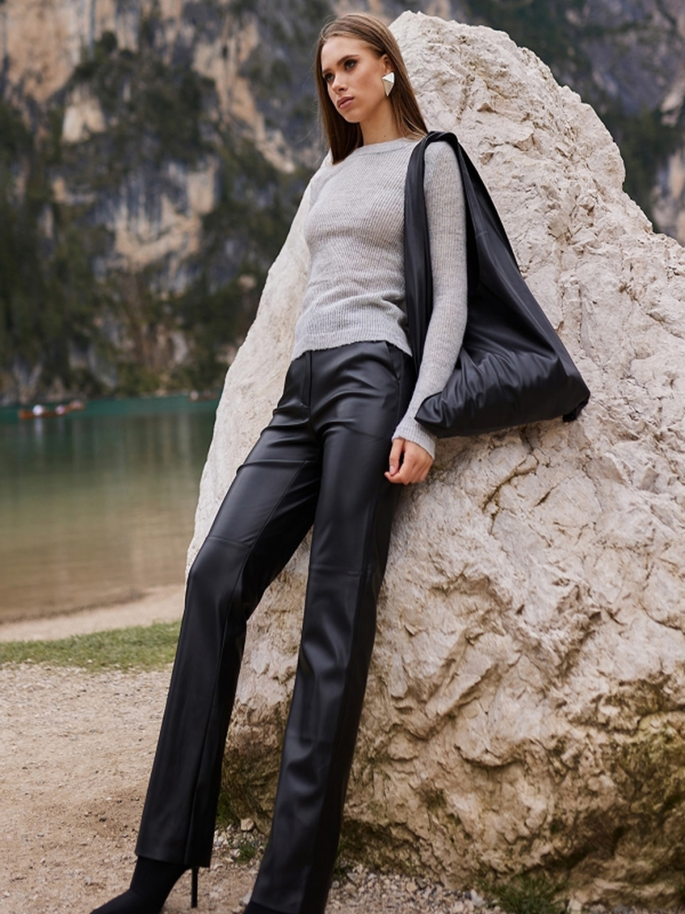 Штани повсякденні TrikoBakh модель 1777-chornij Фото