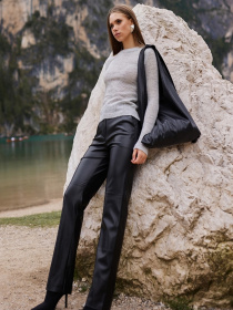 Штани повсякденні TrikoBakh модель 1777-chornij Фото