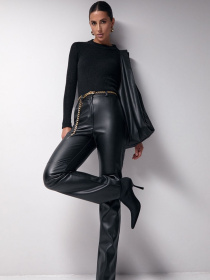 Повсякденні штани TrikoBakh модель 1777-chornij Фото