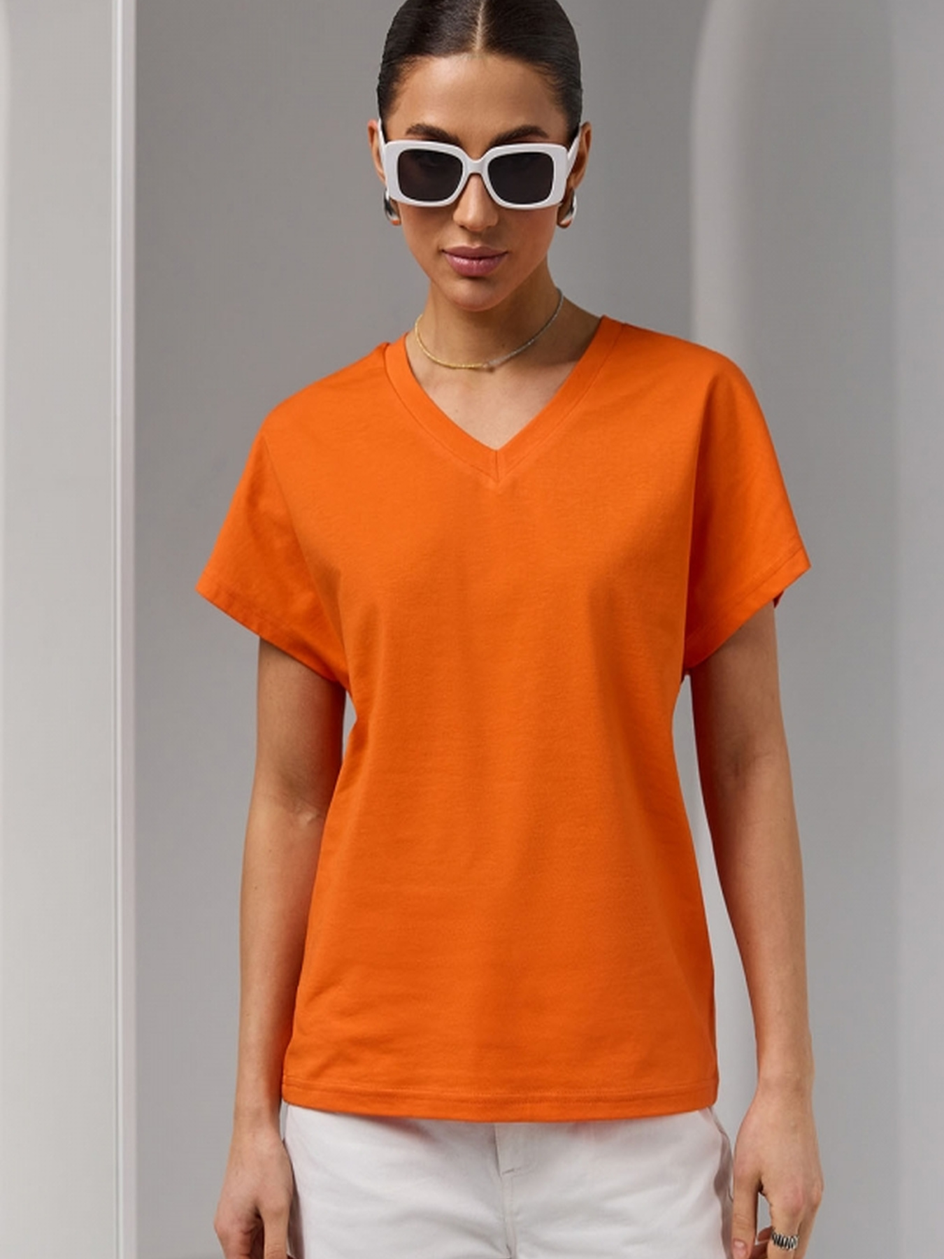 Футболка TrikoBakh модель 3017-pomaranchevij Фото