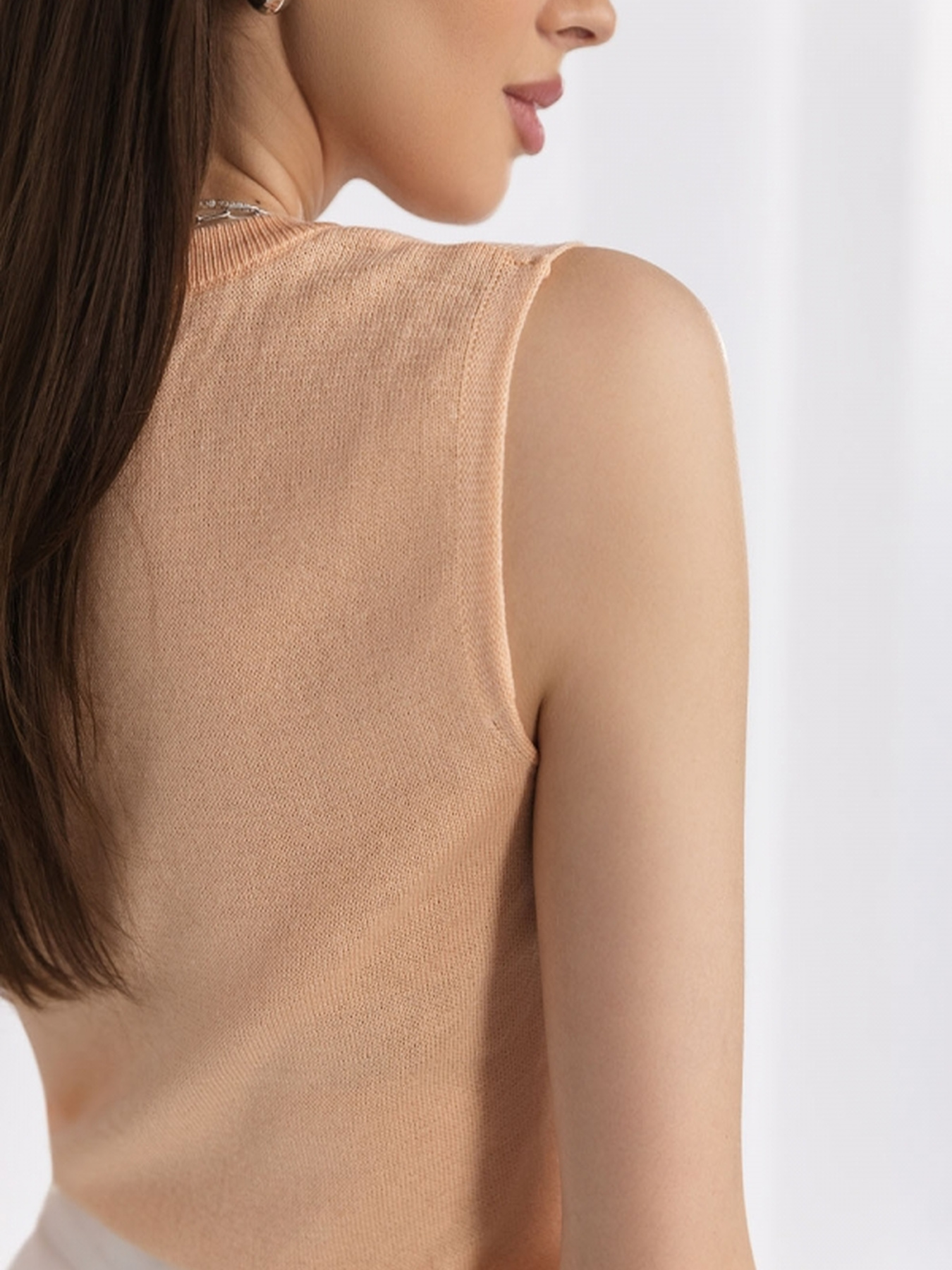 Майка TrikoBakh Модель 2702-persik Фото