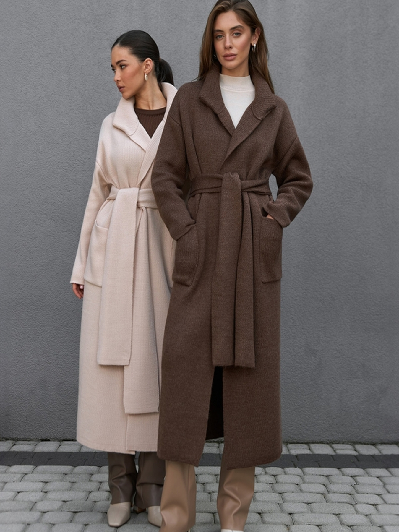 Пальто TrikoBakh модель 2788-bronza Фото