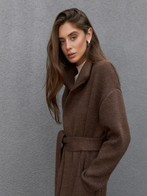 Пальто TrikoBakh модель 2788-bronza Фото