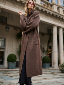 Пальто TrikoBakh модель 2788-bronza Фото