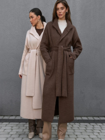 Пальто TrikoBakh модель 2788-bronza Фото