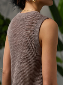 Майка TrikoBakh модель 2467-latte-melanzh Фото