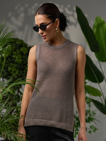 Майка TrikoBakh модель 2467-latte-melanzh Фото