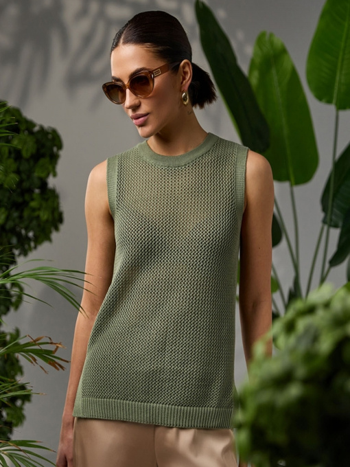 Майка TrikoBakh модель 2467-olivka Фото