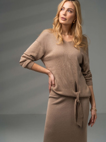 Джемпер TrikoBakh модель 2714-svtlo-kavovij Фото