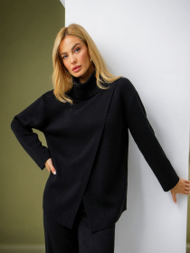 Свитер TrikoBakh модель 2547-chornij Фото