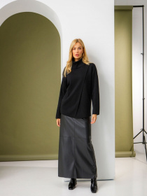 Свитер TrikoBakh модель 2547-chornij Фото