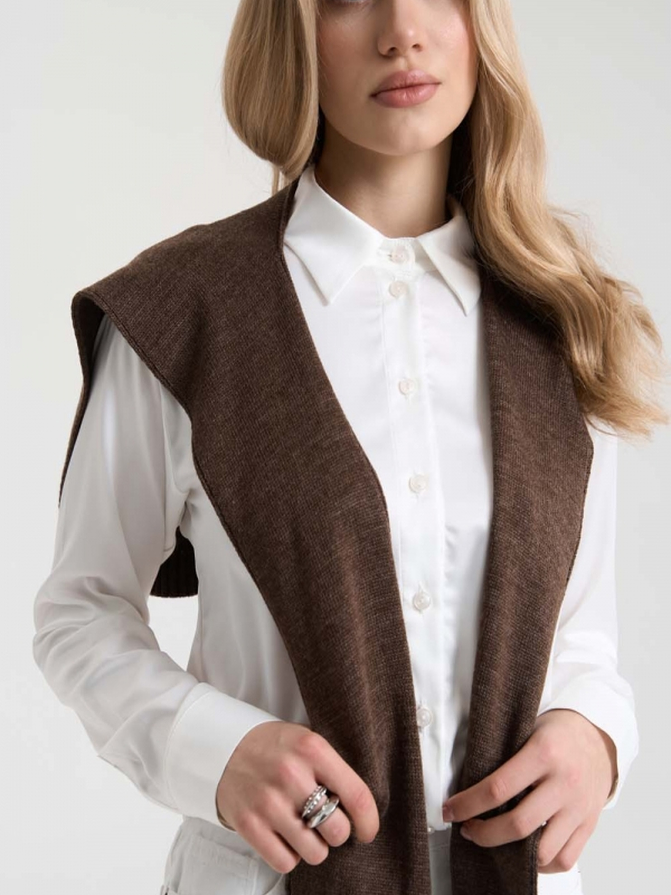 Платок TrikoBakh модель 2837-bronza Фото