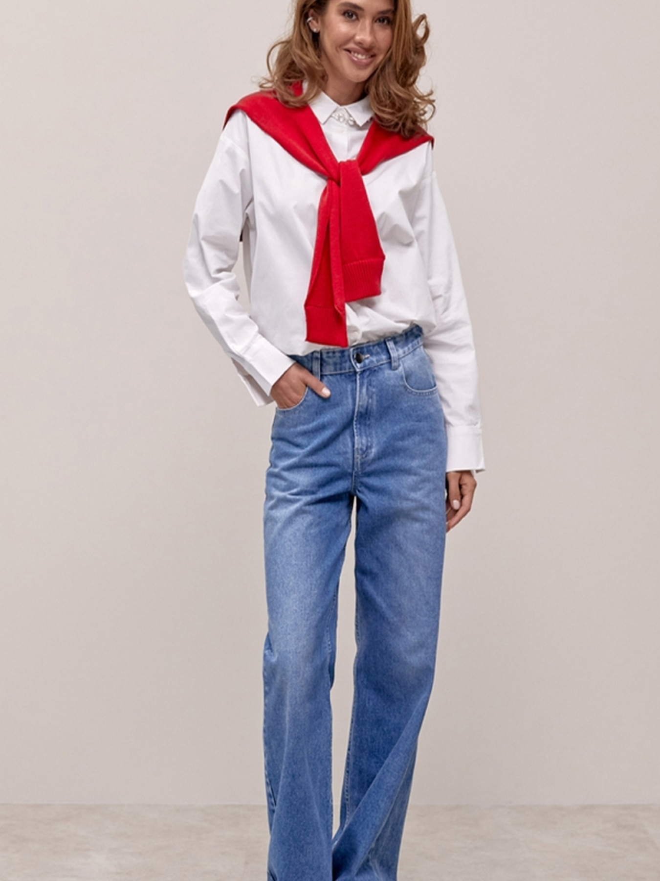 Платок TrikoBakh модель 2837-chervonij Фото