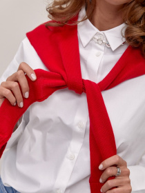 Платок TrikoBakh модель 2837-chervonij Фото