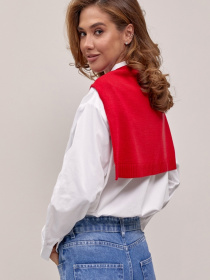 Платок TrikoBakh модель 2837-chervonij Фото