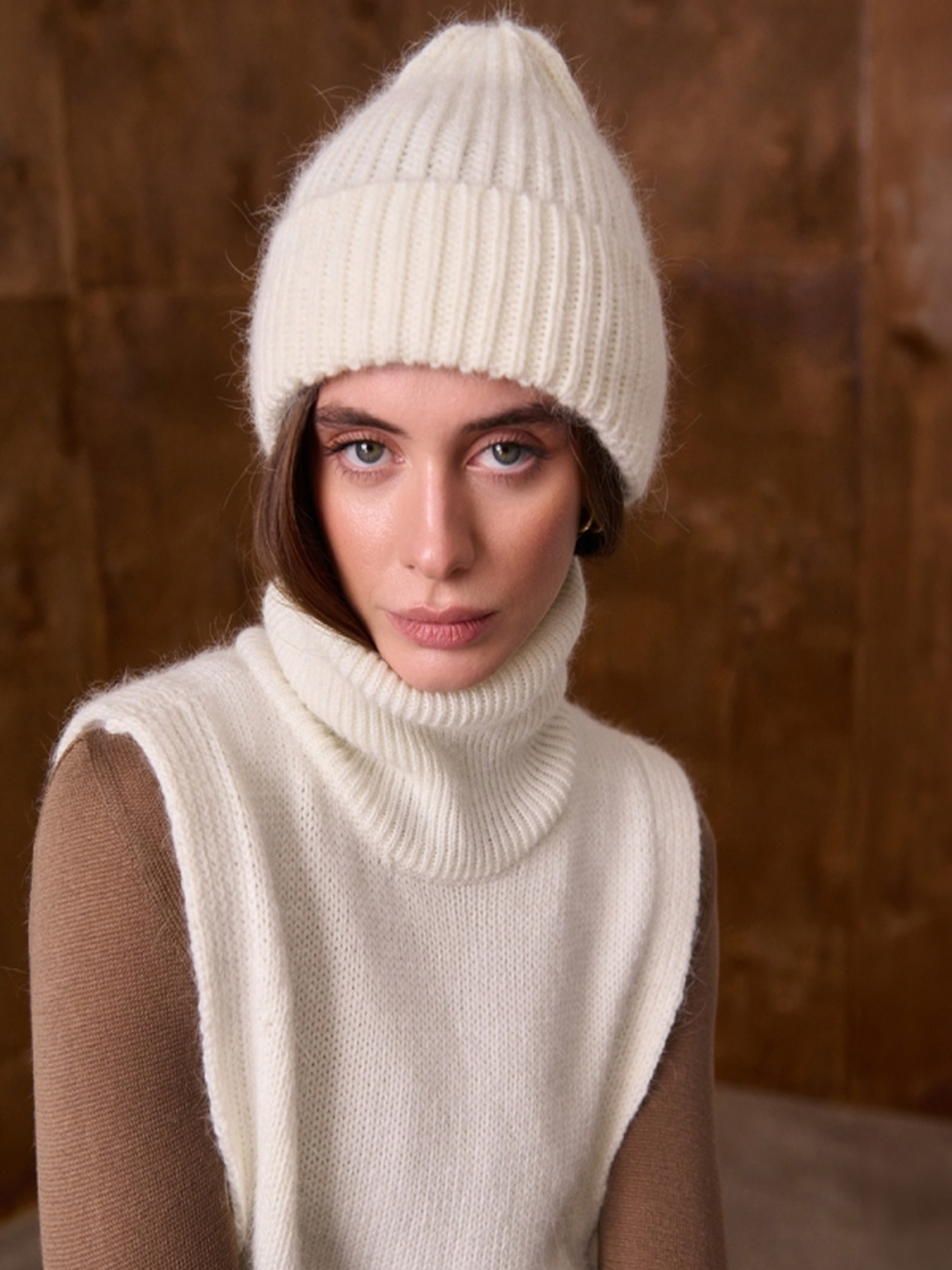 Шапка TrikoBakh модель 2817-moloko Фото