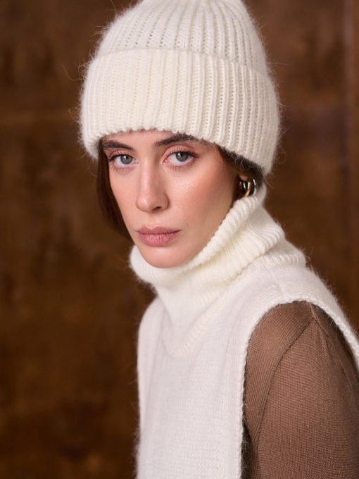 Шапка TrikoBakh модель 2817-moloko Фото