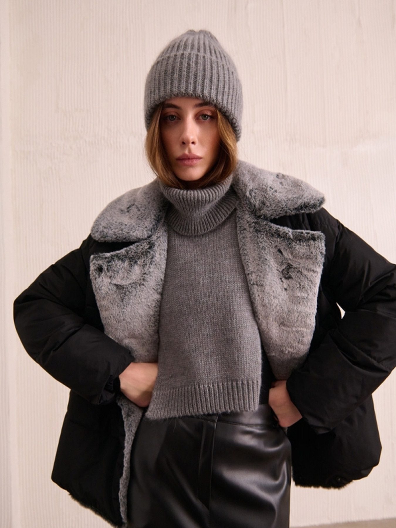 Шапка TrikoBakh модель 2817-srij Фото