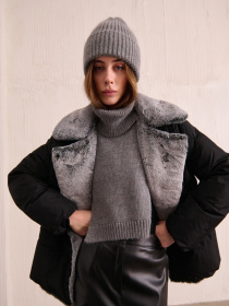 Шапка TrikoBakh модель 2817-srij Фото