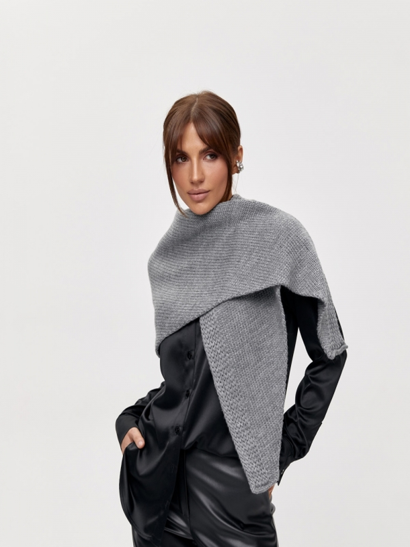 Шарф TrikoBakh модель 2816-srij Фото