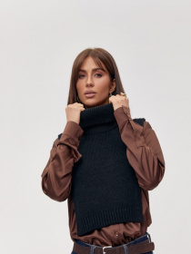 Жилет TrikoBakh модель 2810-chornij Фото