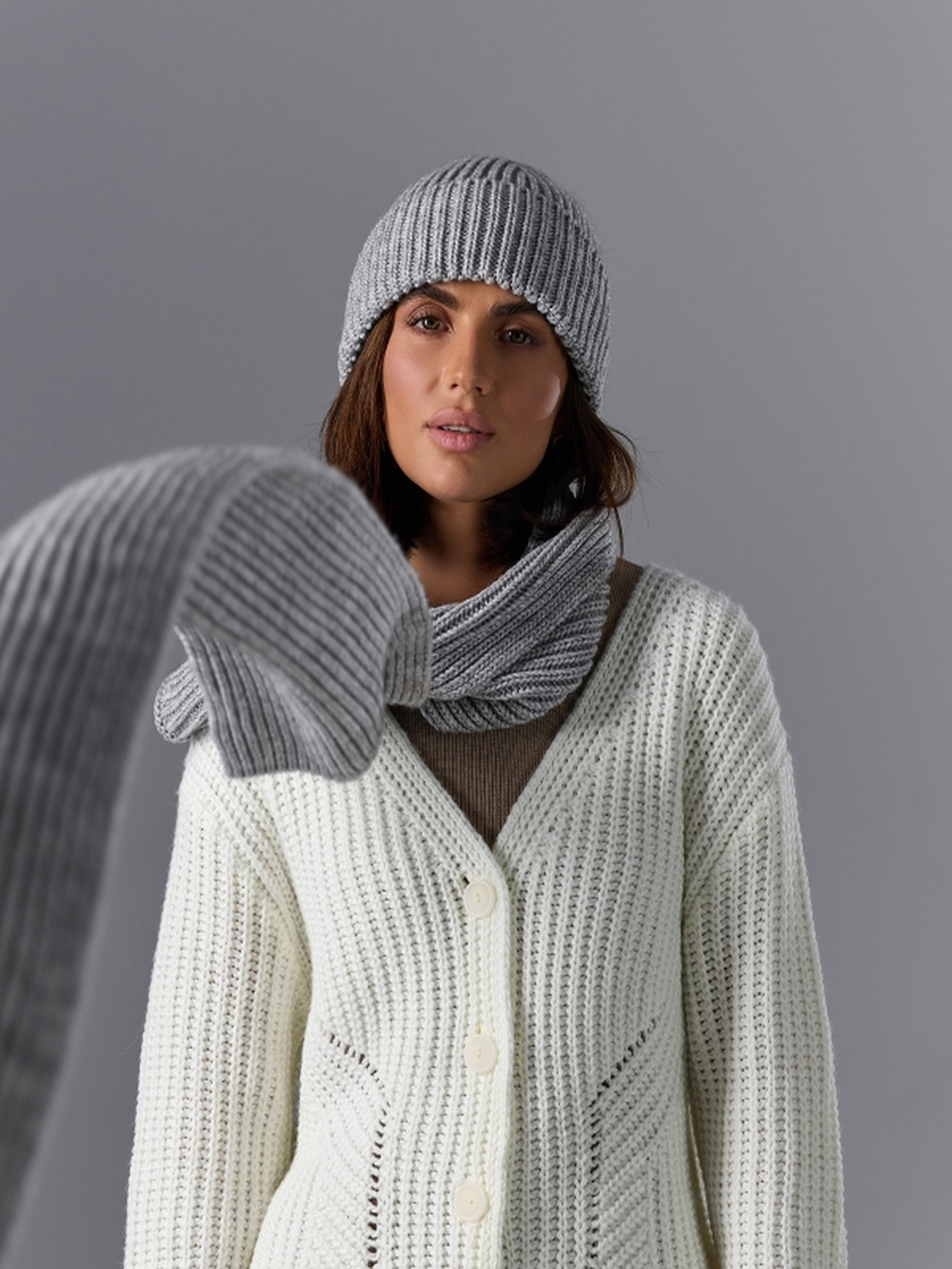 Шапка TrikoBakh модель 2783-srij Фото