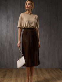 Футболка TrikoBakh модель 2502-rozhevij-bezh Фото