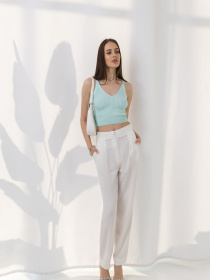 Повседневные штаны TrikoBakh модель 3362-molochnij Фото