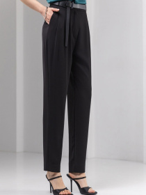 Штани повсякденні TrikoBakh модель 3362-chornij Фото