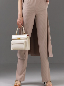 Повседневные штаны TrikoBakh модель 1787-bezhevij Повседневные штаны TrikoBakh модель 1787-bezhevij Фото